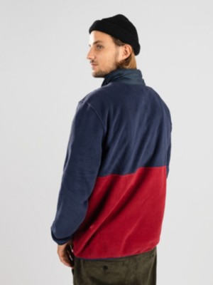 Patagonia red sales and blue pullover